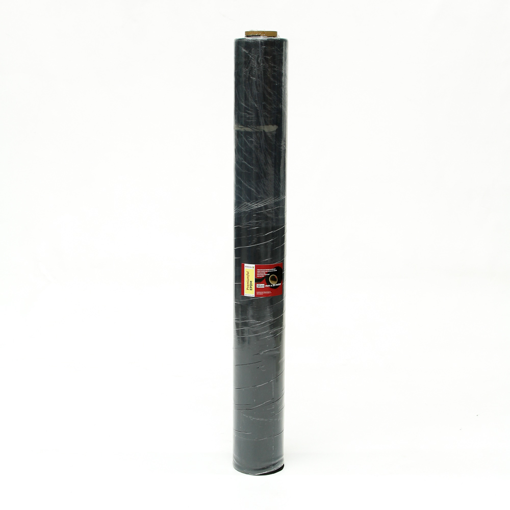 Berdal Epdm folie zwart uv-bestendig 1200 x 0.5mm x 20m