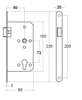 Afbeeldingen van Magneetslot loop zwart 9420.m2060 incl kom