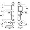 Afbeeldingen van AXA vh gr/kr schild RD F1 6668 pc72 ktb