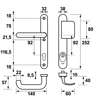 Afbeeldingen van AXA vh gr/kr smalschild RD F1 6768 pc92 ktb