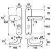 Afbeeldingen van AXA vh gr.drbr/kr schild RD F1 6668 pc72 ktb