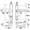 Afbeeldingen van AXA vh gr.drbr/kr smalschild RD F1 6768 pc92