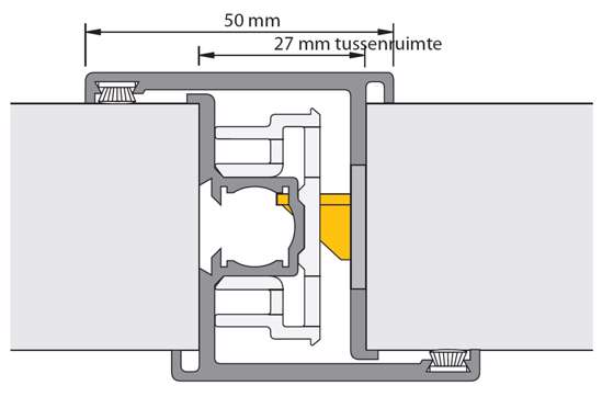 Afbeeldingen van D.naald p-prefab-2 40mm 1200 2200mm