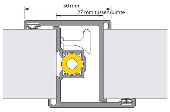 Afbeeldingen van D.naald p-prefab-2 40mm 1200 2450mm