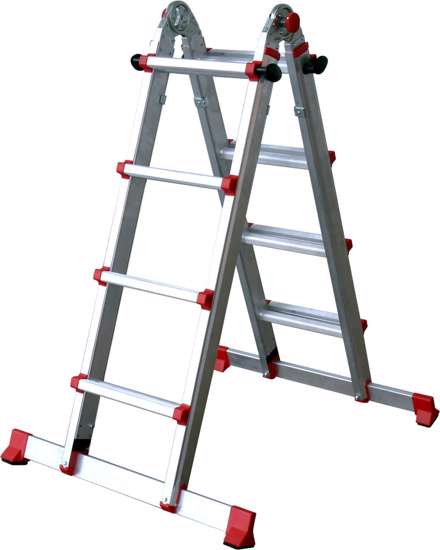 Afbeeldingen van Vouwladder Kelfort 4x4 