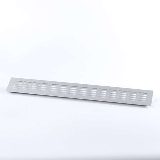 Afbeeldingen van Inbouw ventilatiestrip 80 x 600mm 381 Aluminium Geanodiseerd