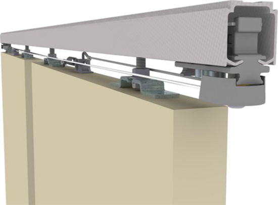 Afbeeldingen van Henderson Sim 100 husky gelijkschakelende deuren (excl.rail)