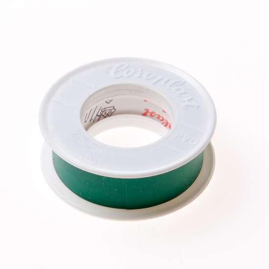 Afbeeldingen van Coroplast 302 tape groen 15mm x 25 meter