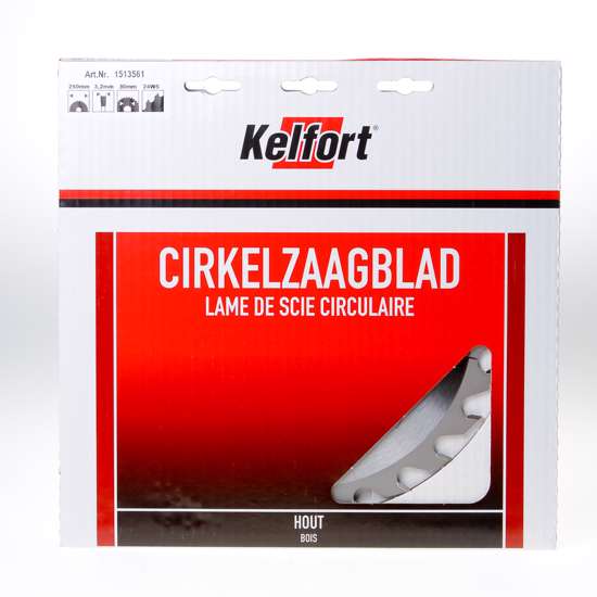 Afbeeldingen van Cirkelzaagblad hardmetaal 24 tanden WS-LWZ diameter 250 x 3.2 x 30mm