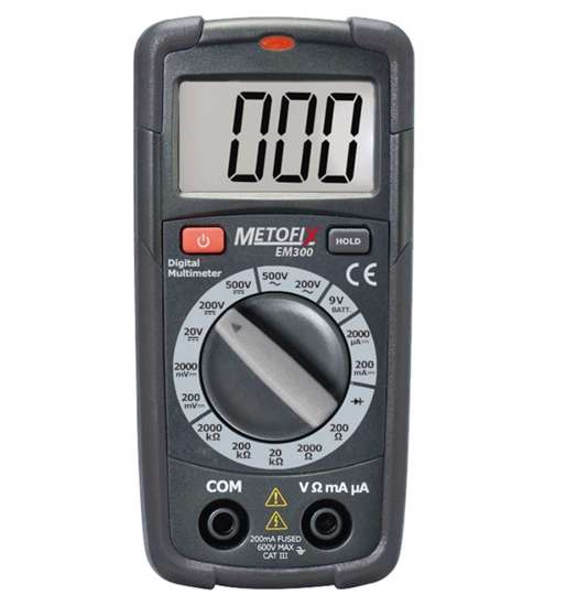 Afbeeldingen van Metofix Multimeter em300 digitaal