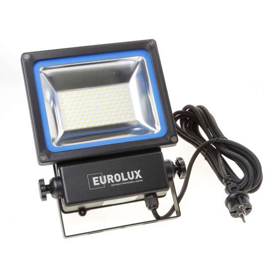 Afbeeldingen van Eurolux Bouwlamp led 60W 8000lumen Klasse II 5meter