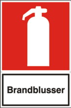 Afbeeldingen van Sticker Brandblusser