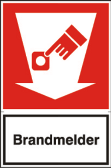 Afbeeldingen van Sticker Brandmelder