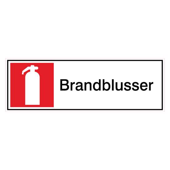 Afbeeldingen van Sticker Brandblusser d5150