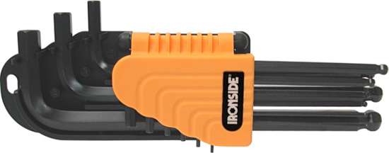 Afbeeldingen van Ironside Inbusset met kogel 1.5-10mm  9-delig