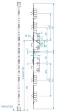 Afbeeldingen van Deurmps 6220-DUO 55/72 z/toebehoren DrR.1+3