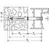 Afbeeldingen van Fischer Kozijnplug nylon F 10 S 75mm