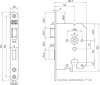 Afbeeldingen van Nemef d/n slot pc55 1269-4 zw.veer