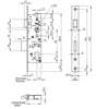 Afbeeldingen van Wilka VH smalslot RVS 1738-30 PC 92 LS / RS 