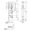 Afbeeldingen van Wilka Smalslot RVS loop 138F-40 LS/RS