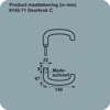 Afbeeldingen van Axa Deurkruk Curve C Stelborg Geslepen F1 6142-71-11/E