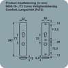 Afbeeldingen van Axa Veiligheids seniorenschild F1 PC72mm 6650-10-11/72