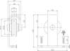 Afbeeldingen van Intersteel set van 2 rollers recht 140mm tbv schuifdeurset