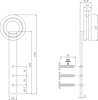 Afbeeldingen van Intersteel set van 2 rollers open wiel 255mm tbv schuifdeurset