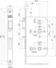 Afbeeldingen van Nemef v/b slot type 644/4-kv-60 DIN links