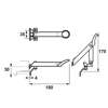 Afbeeldingen van Axa Combi raamuitzetter Axaflex Special RVS zwart 2642-30-81/E