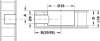 Afbeeldingen van Verbindersysteem, Häfele Maxifix, houtdikte vanaf 24 mmmaat A: 9,5 mm, boordiepte: 17 mm, blank