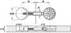 Afbeeldingen van Werkbladververbinder Maxifix E b32-41mm,boutlengte BL: 68,5 mm, boormaat B: 32–41 mm