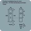 Afbeeldingen van Axa Klikschild Curve Tl72 F1 8mm 6210-48-11/72E