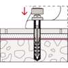 Afbeeldingen van Fischer sanitairbevestiging S 8 RD 80 WCR