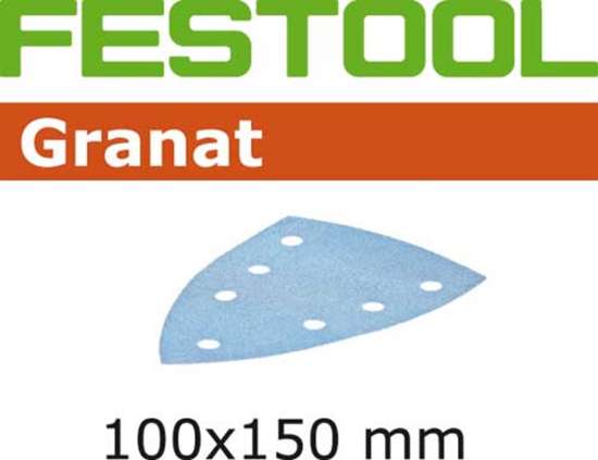 Afbeeldingen van Festool Schuurstrook Granat delta 100 x 150mm P180 doos van 10 stroken